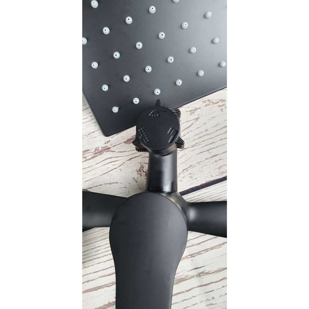 Shower Mandi Bathroom Faucet Bathup Mixer 3 Way - B002 - Black