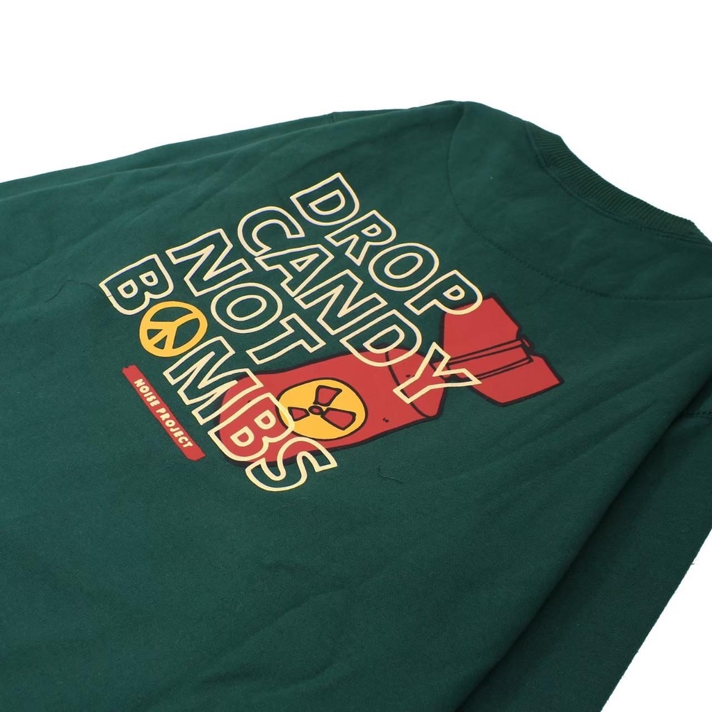 Sweater Crewneck WOLV NOISE CANDYS / Jaket Crewneck Pria / Jaket Crewneck Wanita Available M L XL Casual Good Brand Quality Original (Fulltag) Realpict