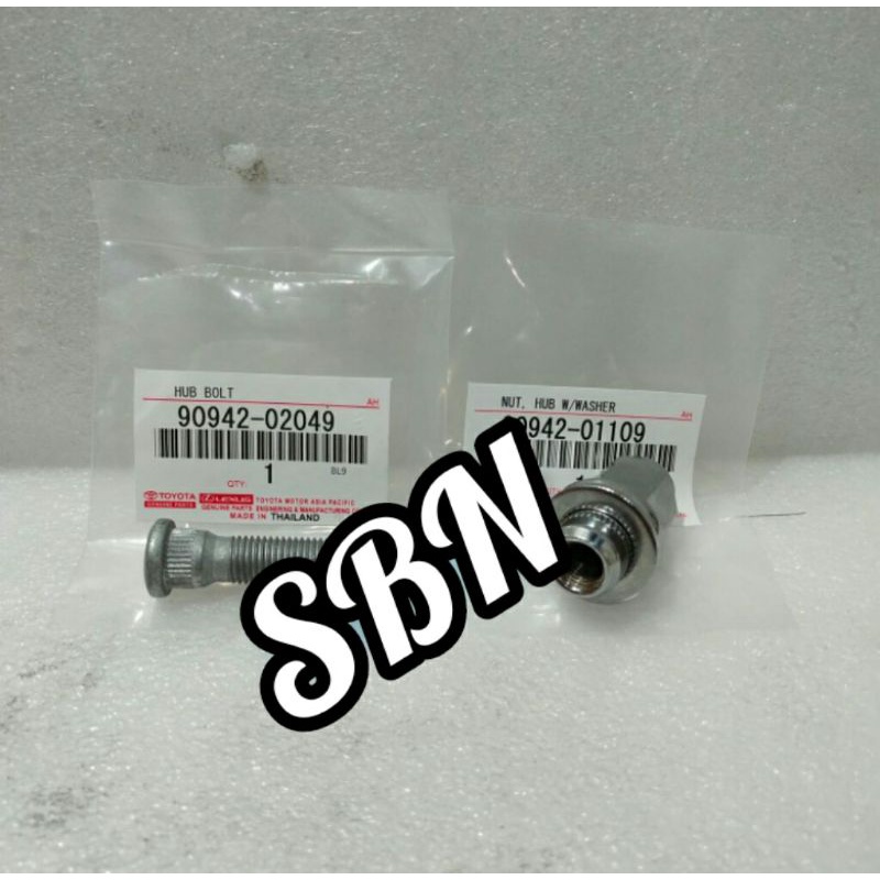 Baut roda atau mur roda hilux/innova