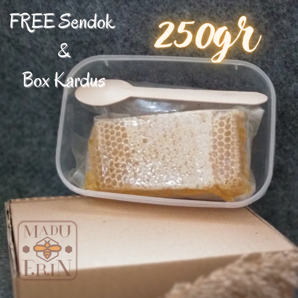 

[250gr] Madu Sarang Murni PREMIUM 250gr / UNTUK IMUN TUBUH 100% madu (murni) fresh