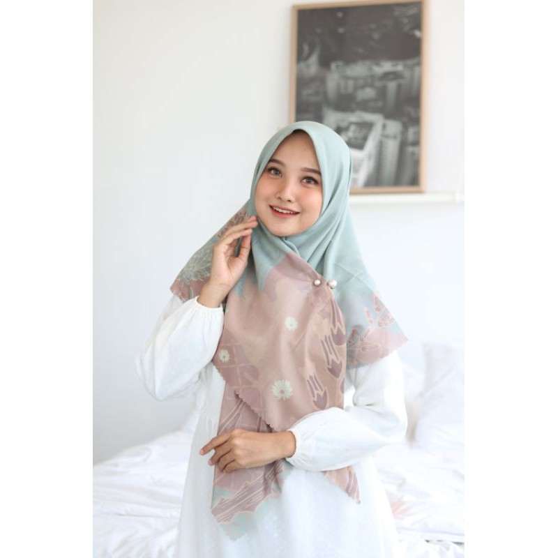 Hijab Printing Voal Ultrafine Premium Cutting Laser Cut