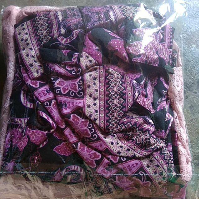 Oz Couple Annisa Couple Gamis Brukat Batik Cp Annisha