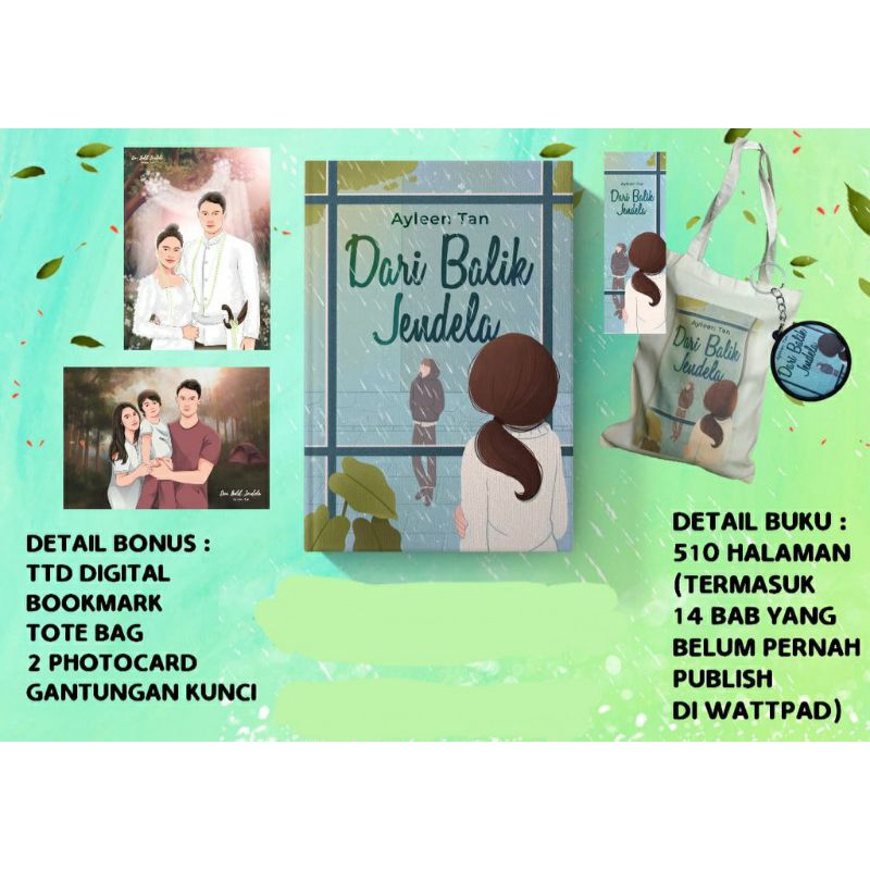 Preloved Novel DARI BALIK JENDELA (Ayleen Tan)