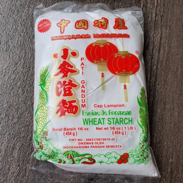 

TEPUNG GANDUM / TANG MIEN / WHEAT STARCH CAP LAMPION 454g