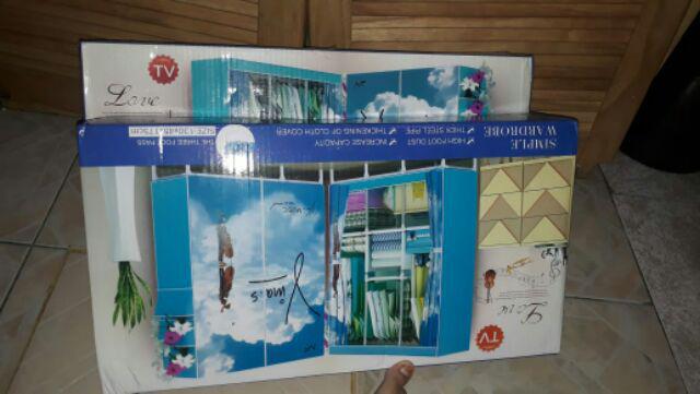 DT Shop Medan RAK PAKAIAN PORTABLE MOTIF 3D JUMBO CLOTH DT Shop Medan RAK PAKAIAN PORTABLE MOTIF 3D JUMBO CLOTH