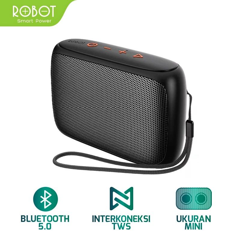 (ROBOT) Speaker Bluetooth Bass Stereo Speaker Wireless Portable