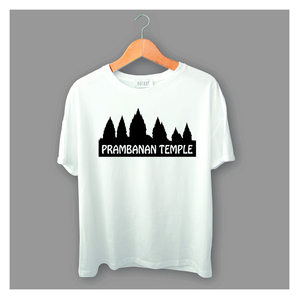 KAOS PRAMBANAN WHITE A24