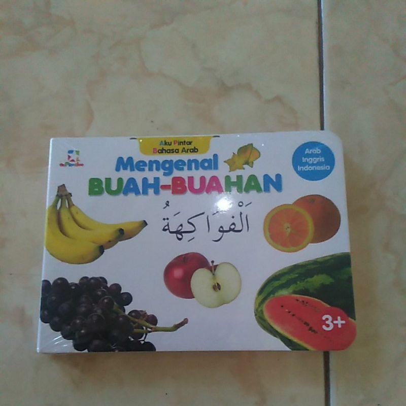 Buku Original Aku Pintar Bahasa Arab Mengenal Buah Buahan Shopee Indonesia