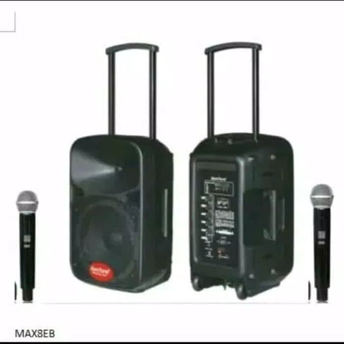 Speaker Portable Wireless Meeting Baretone max 8eb Bluetooth bonus cek dekripsi