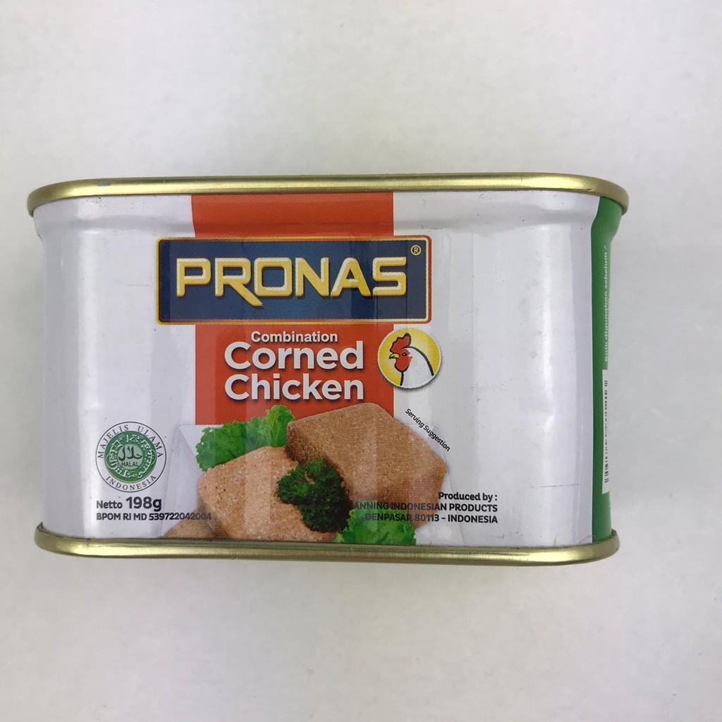 PRONAS KORNET DAGING AYAM KOMBINASI 198g