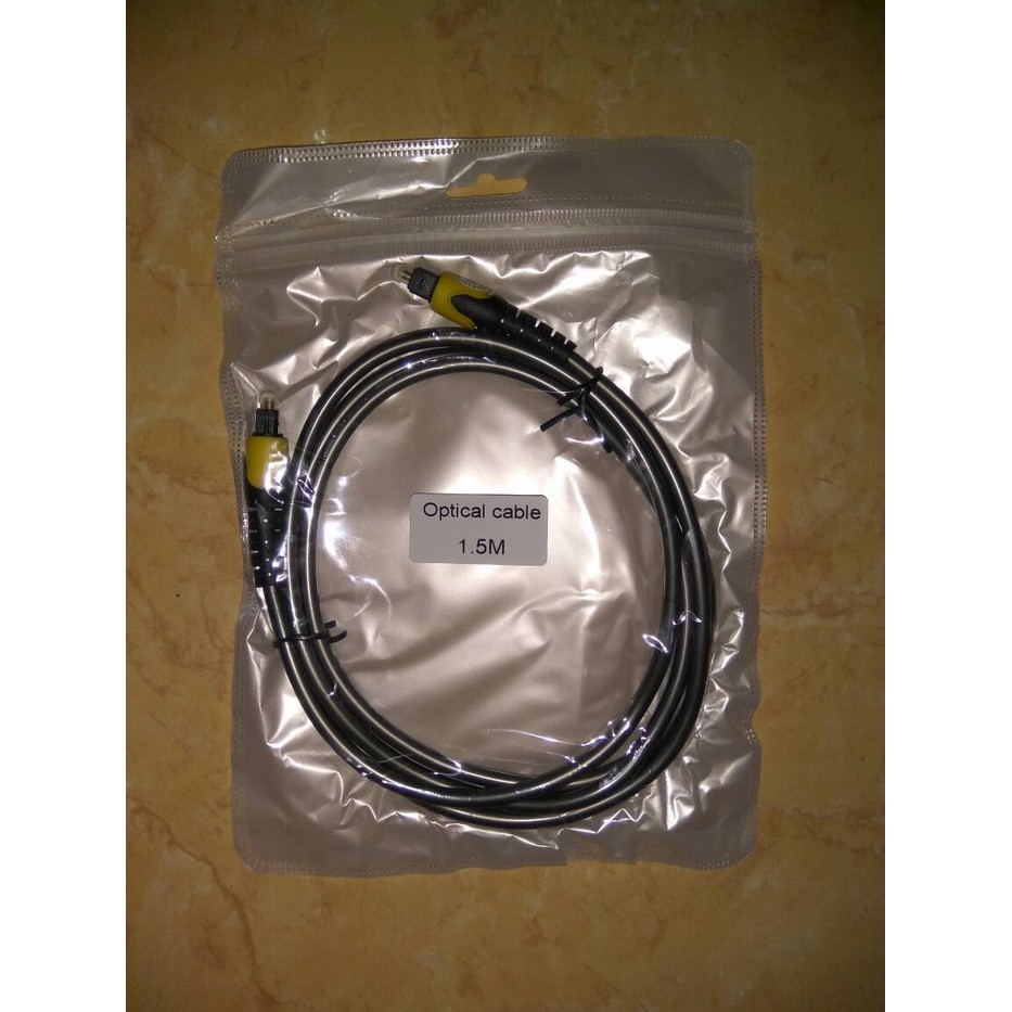 Kabel Optic 1.5M Audio Digital Optik/Optical TOSLINK