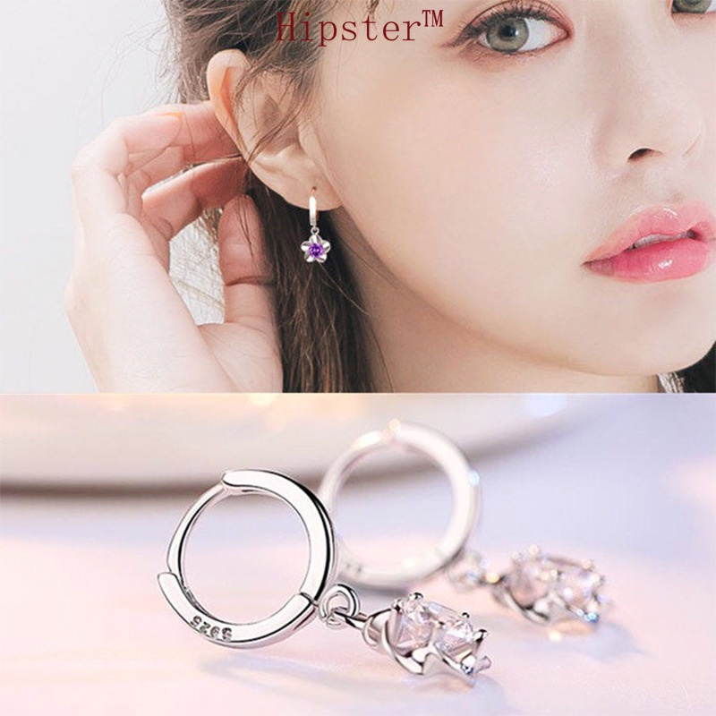 Popular Best-Selling Fashion Classic Exquisite Plum Earrings