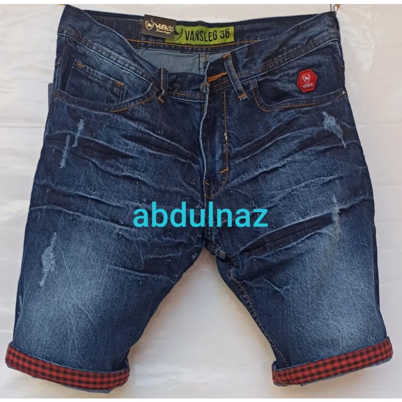 abdulnaz store//celana pendek jeans pria VLG36 masakini terbaru dan terlaris yang nyaman di pakai/ce