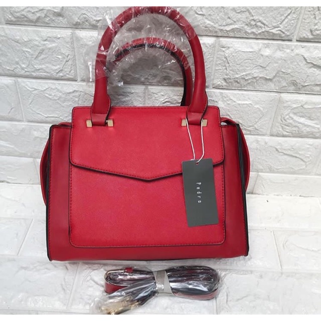 Tas pedro hand bag massanger - Tas wanita import pedro messenger - Handbag pedro - Top handle pedro