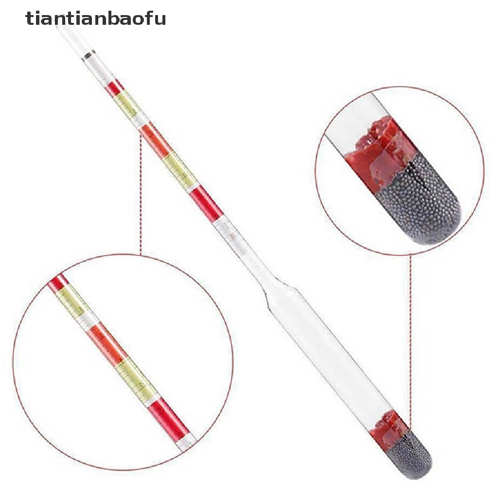 [tiantianbaofu] Wine Sugar Meter Alcohol Measure For Home Brewing Wine Beer Alcohol Testing Boutique