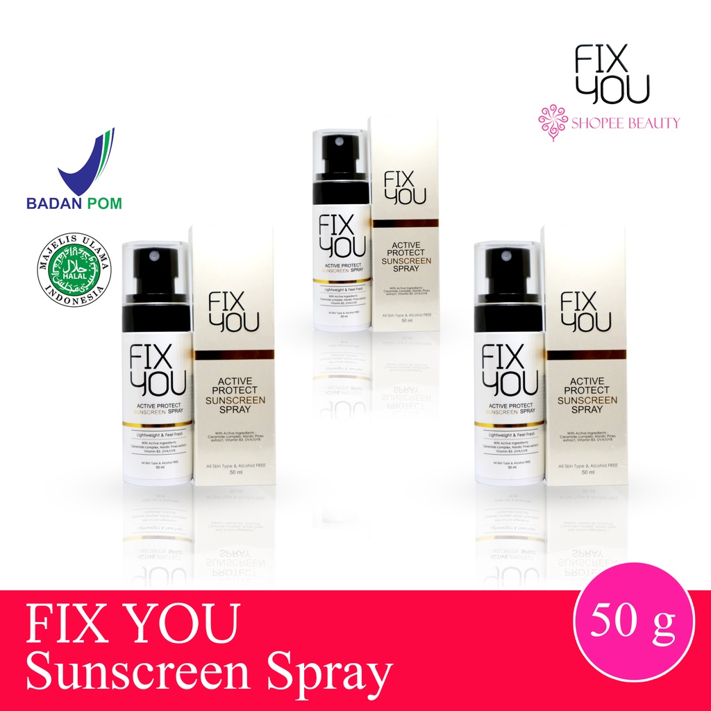 FIX YOU Sunscreen Sunblock SPF Sun Protection