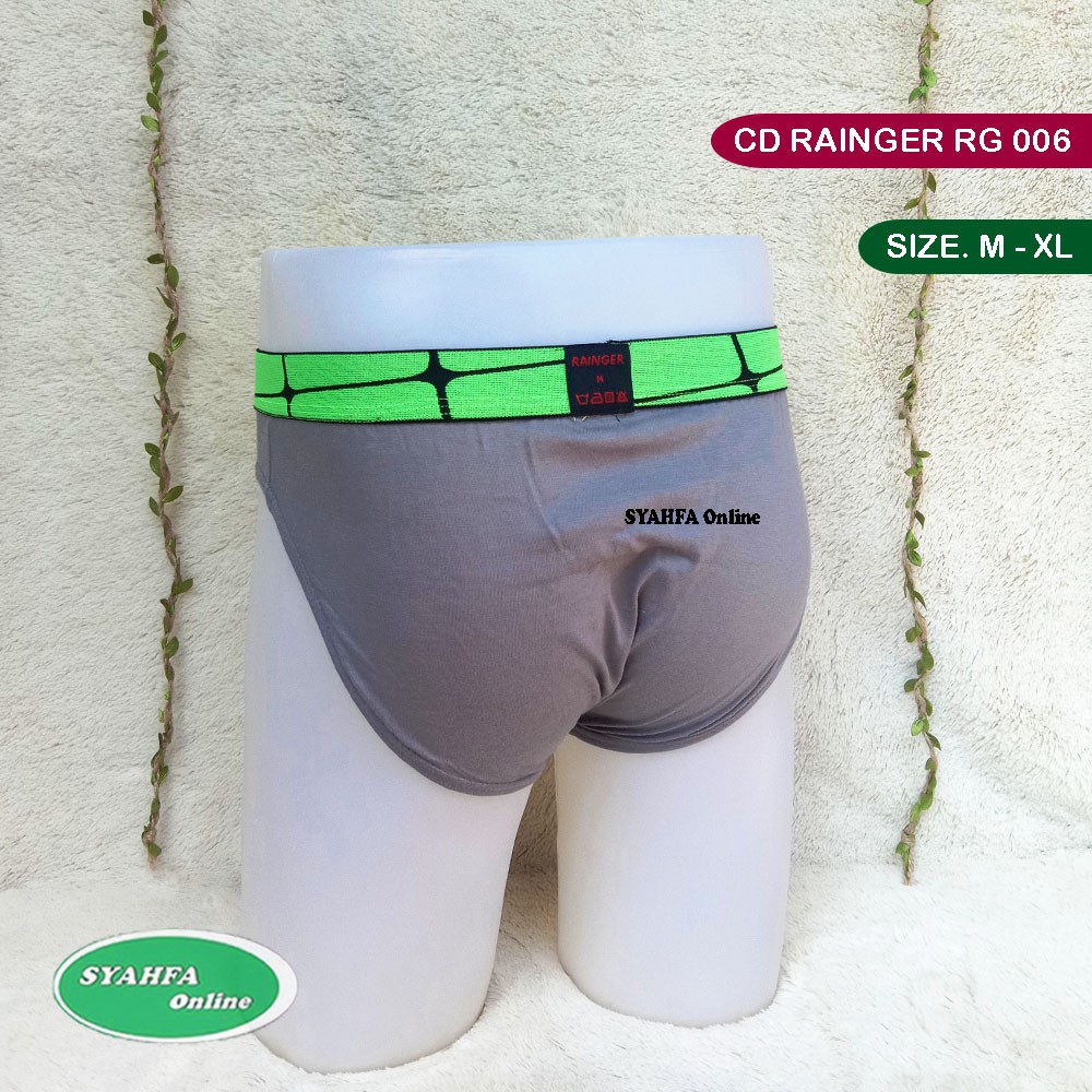 [ isi 3 Pccs ] Cd Rainger 006 | Celana Dalam Pria | Cd Karet Boxer TOKO KL