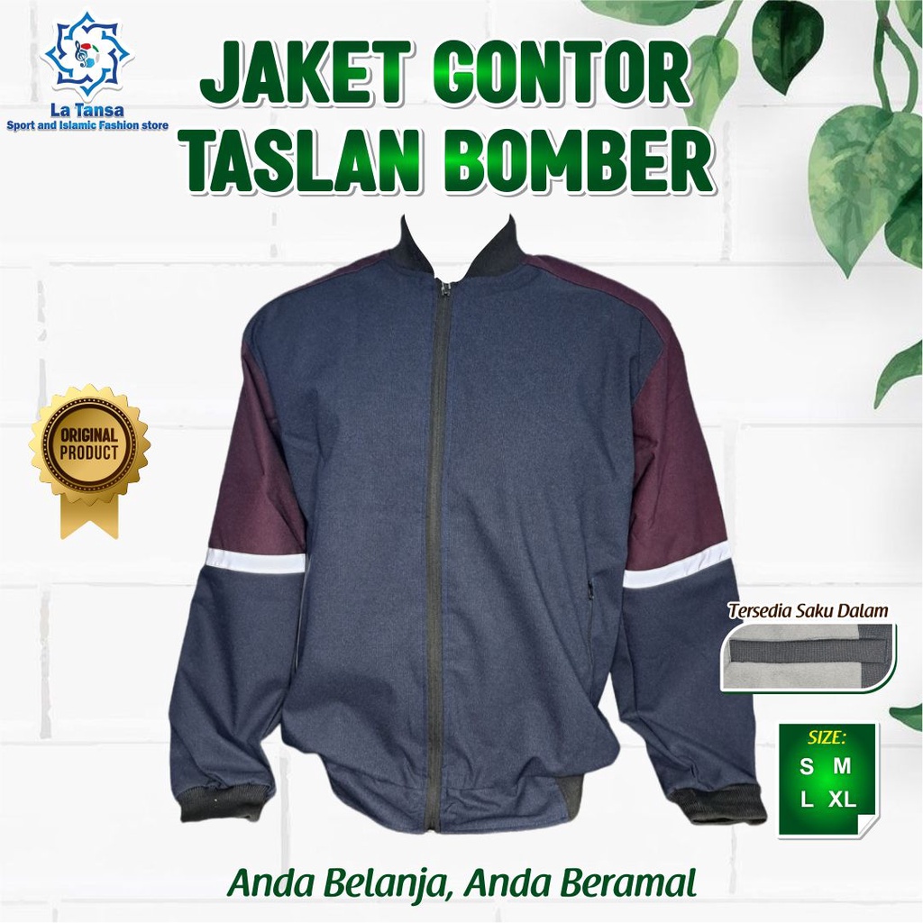 JAKET GONTOR TASLAN BOMBER