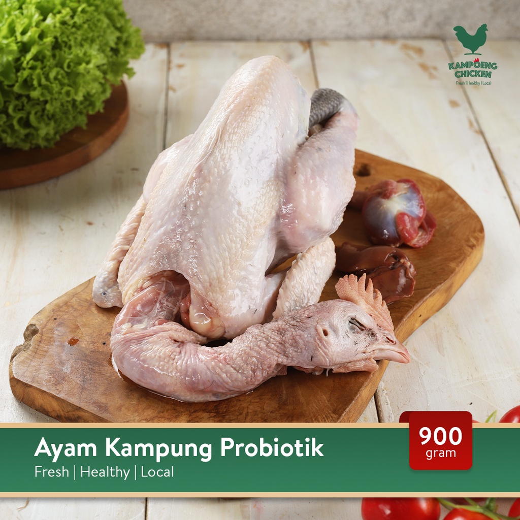 

Ayam Kampung Probiotik Sehat Halal Karkas 900 Gram
