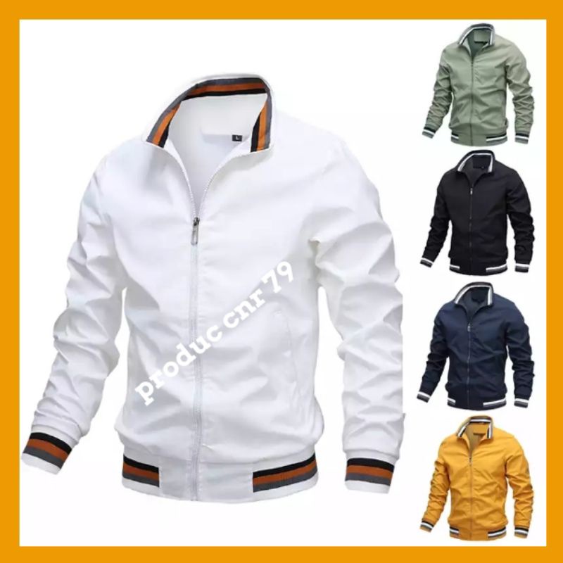 jaket katun pria / jaket santey / jaket motor / pashion pria termurah