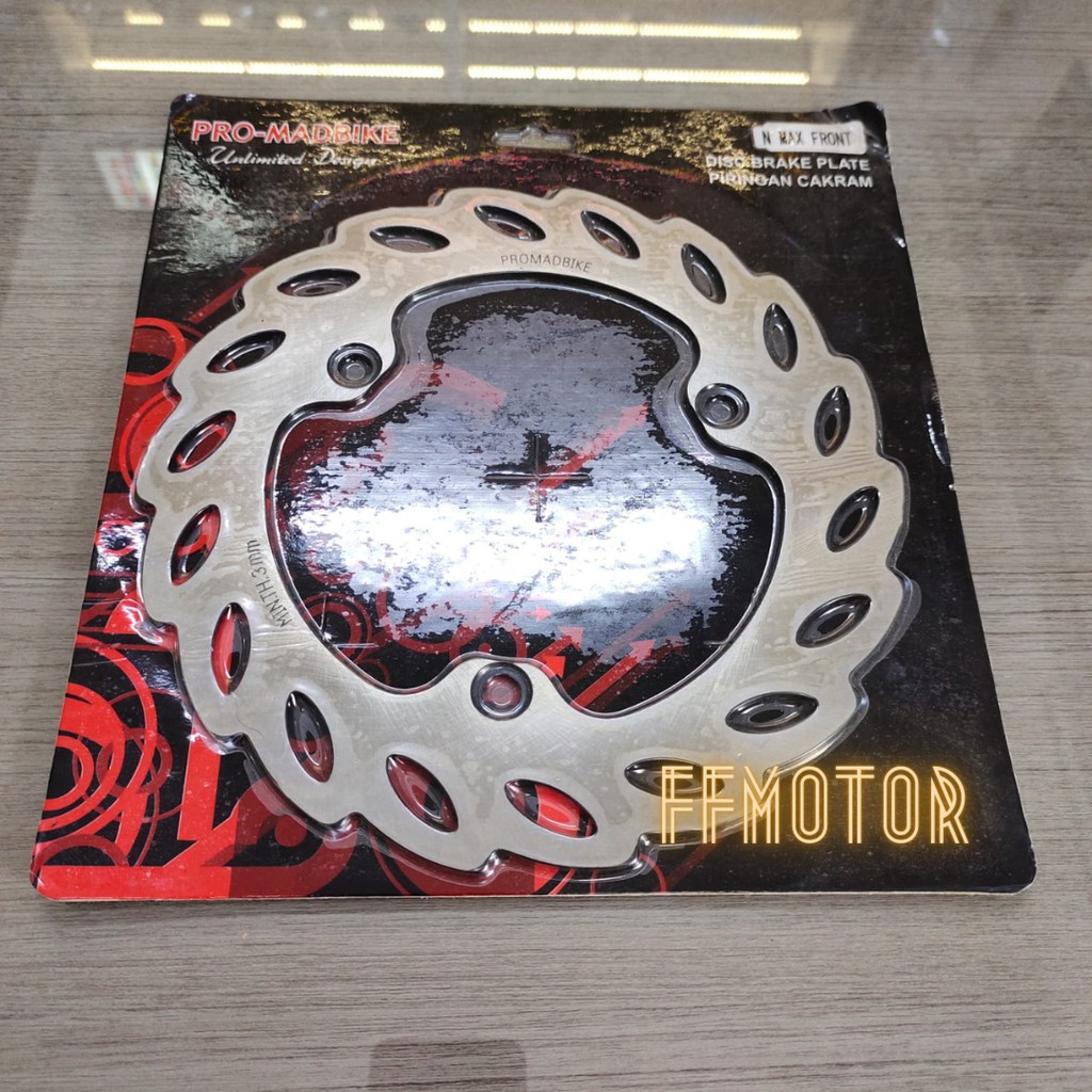 Piringan Cakram Nmax Depan Aerox Lexi Gerigi Standar 220mm 3 Baut
