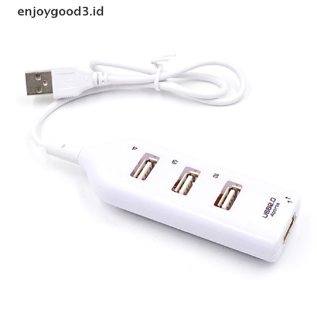 Hub 4 Port Usb 2.0 Kecepatan Tinggi Untuk Komputer Pc