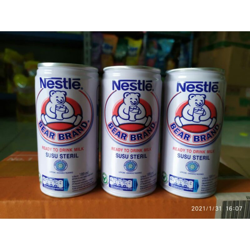 

Susu Beruang/Bear Brand189ml