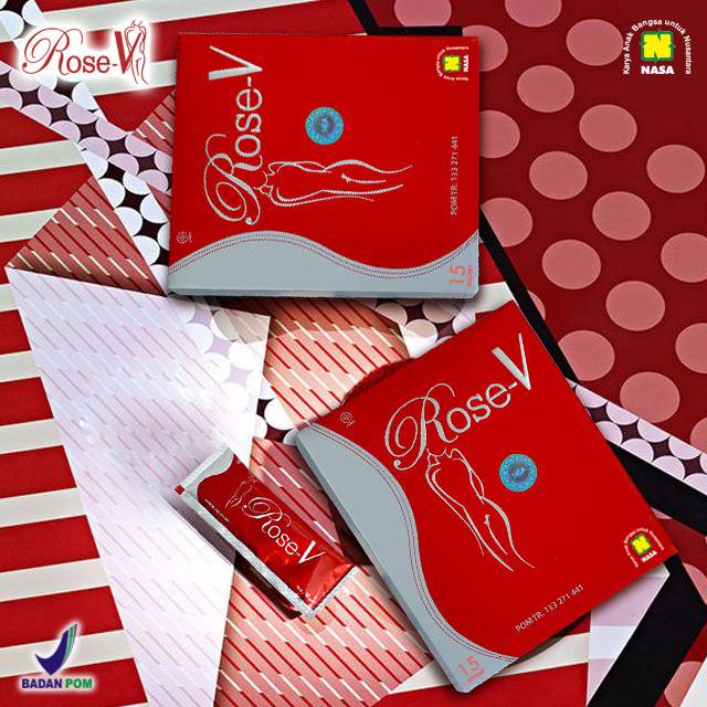 (COD) ROSE-V NASA merapatkan miss v - menghilangkan keputihan minuman kesehatan miss v kewanitaan