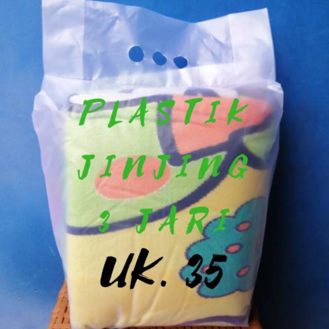 Plastik Laundry Jinjing 3 Jari - Plastik Praktis - Uk. 35