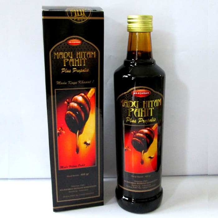 

Ar-rohmah Madu Hitam Pahit Plus Propolis 460gr - Arrohmah - Ar Rohmah - MMD1440