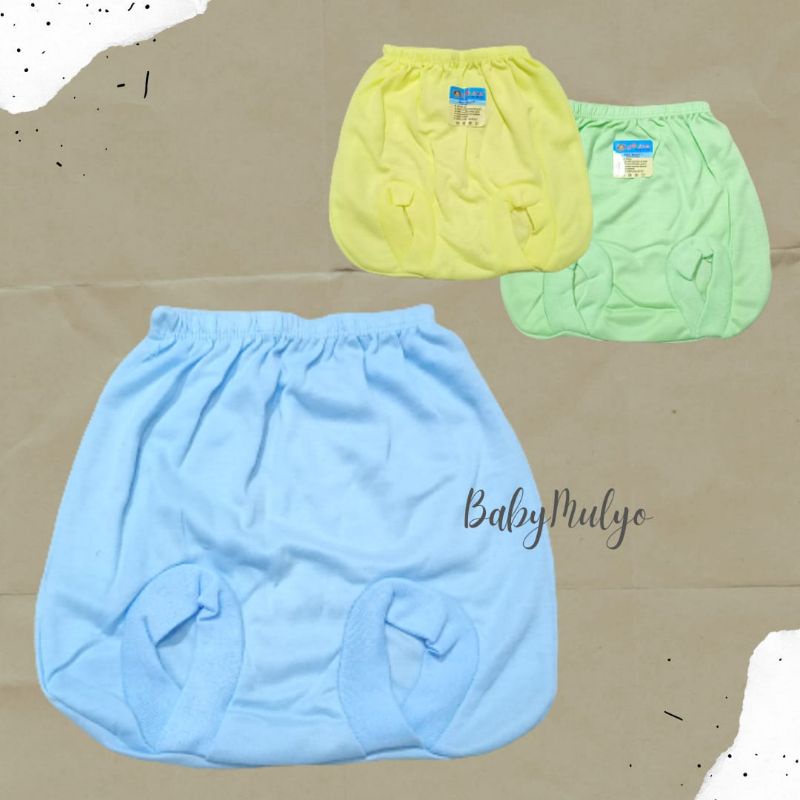 CELANA POP BABY NEWBORN POLOS (3PCS)