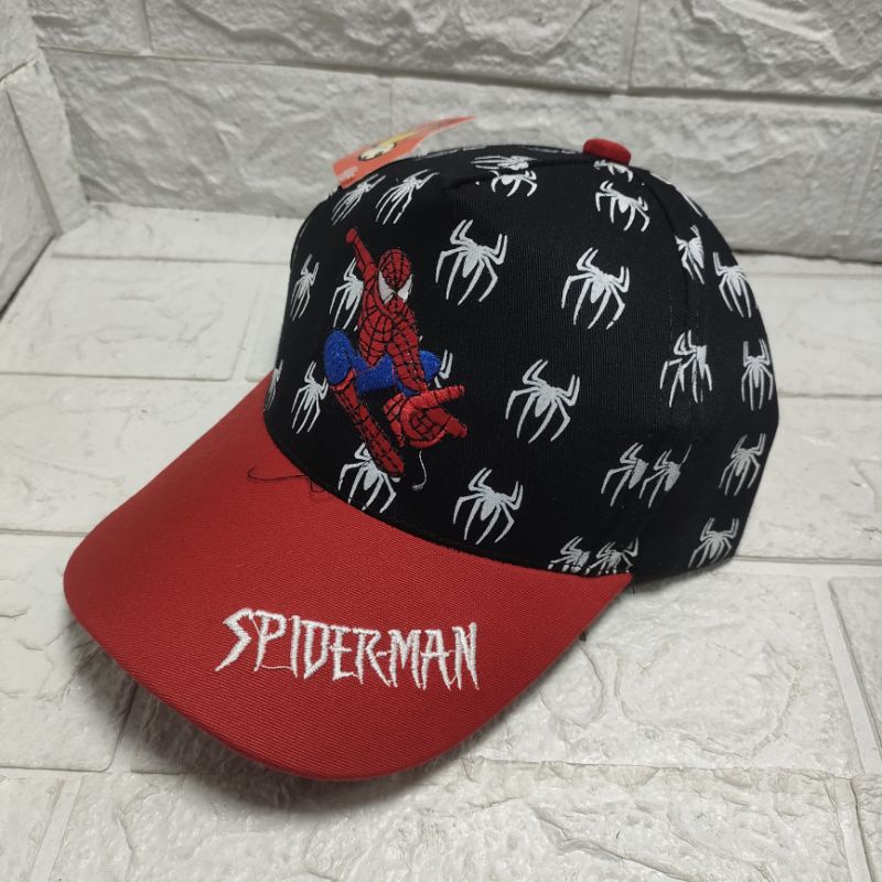 COD Topi Anak Karakter Superhero /topi anak laki perempuan usia 2-10 Tahun motif bercak