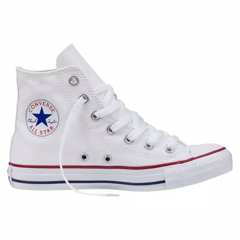 (Kualitas Premium)Sepatu Converse Pria &amp; Wanita Sepatu Sekolah Kerja Kuliah Sepatu Sneakers Tinggi Hitam Sepatu Chuck Taylor Black White