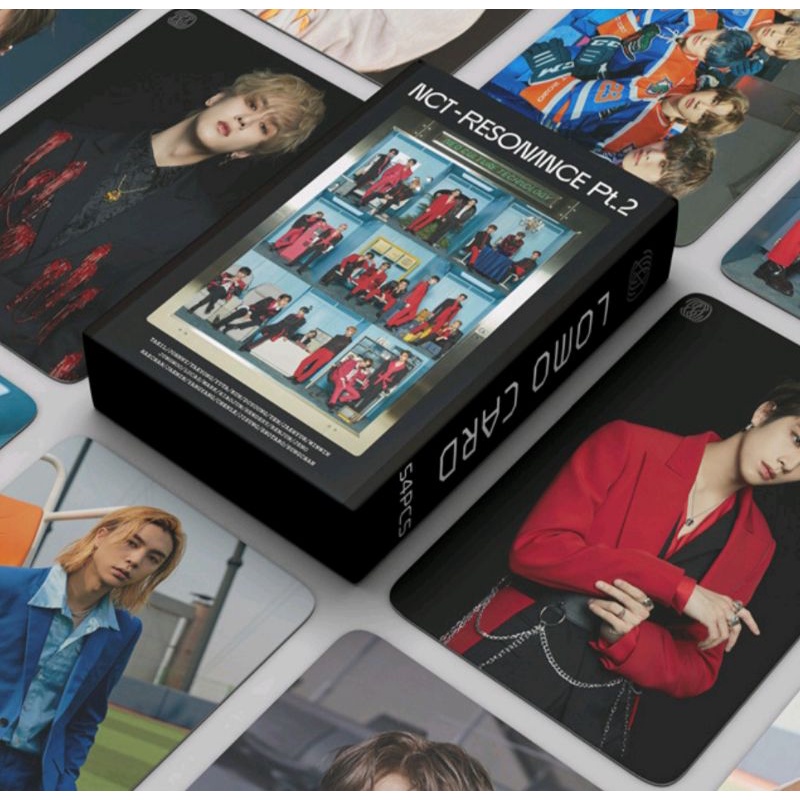 (READY STOCK)VG 54PCS NCT 2020 LOMO cards "RESONANCE Pt. 2" NCT small card