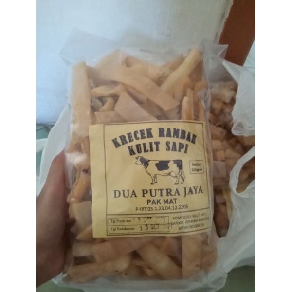 

Krecek rambak kulit sapi