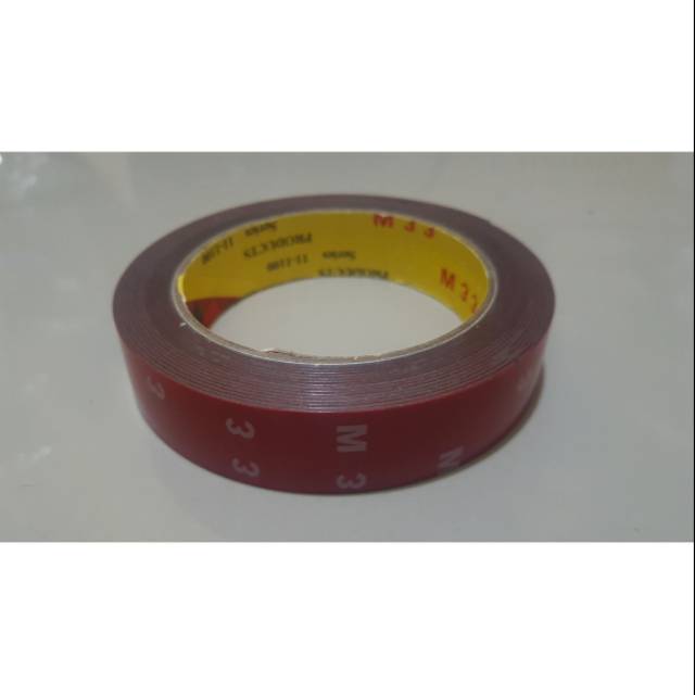 

Double Tape Merah Perekat Lem Bolak Balik MM 20MM X 4.5M 3M / Doubletip Merah / Perekat Lem Merah