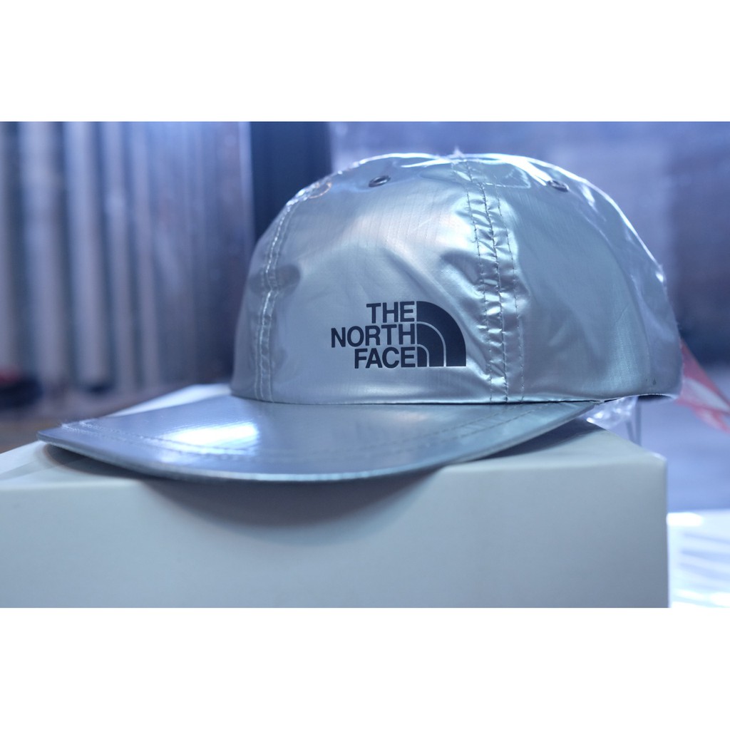 Supreme The North Face Metallic 6-Panel Silver