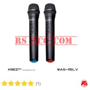 Speaker Portable Wireless Krezt WAS 115 LV   15 Inch   Diskon