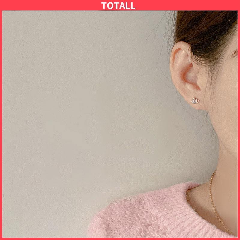 COD 18K Emas anting korea Anting Tusuk untuk Wanita Aksesoris Fashion-Totall