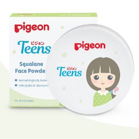 PIGEON TEENS SQUALANE FACE POWDER 12g  [[ LOOSE POWDER ]]