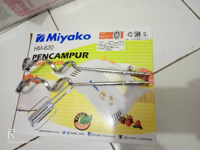 Stik atau pengocok mixer Miyako original