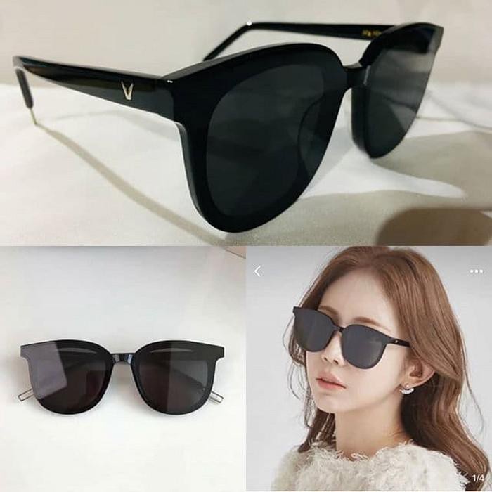 KACAMATA HITAM Korean kaca mata Design Retro Mata Kucing Kacamata Hitam Wanita Sunglasses MH.ID