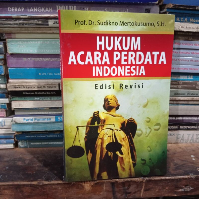 

buku hukum acara perdata Indonesia edisi revisi by dr. sudikno mertokusumo