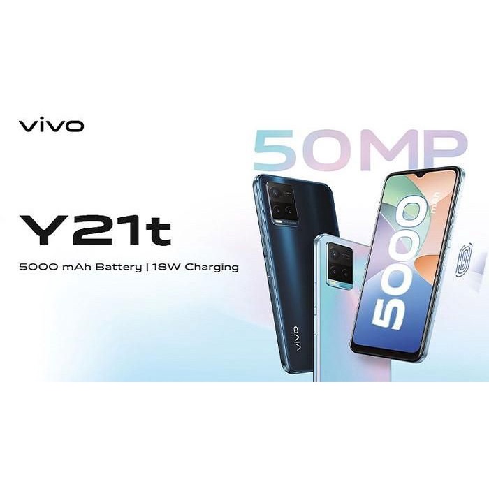 Vivo Y21T 6/128 atau 8/128 ( Extended RAM ) Garansi Resmi Vivo