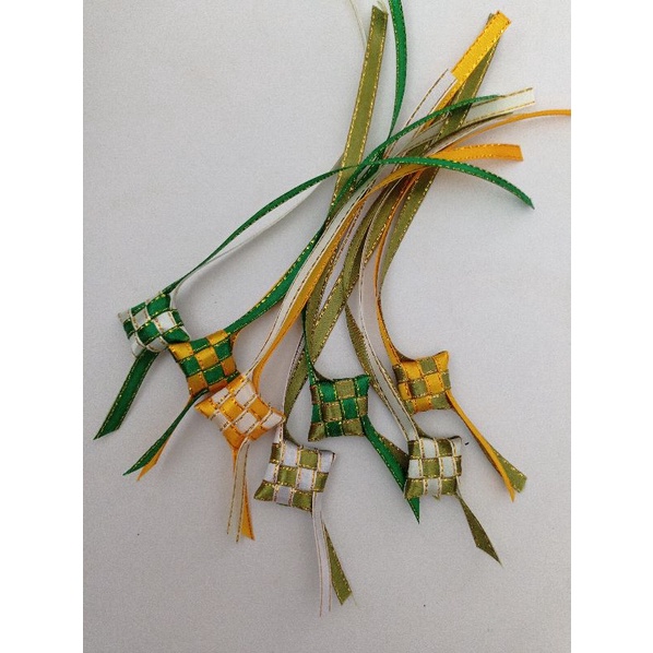 

KETUPAT MINI PITA SATIN IDUL FITRI LEBARAN PARCEL