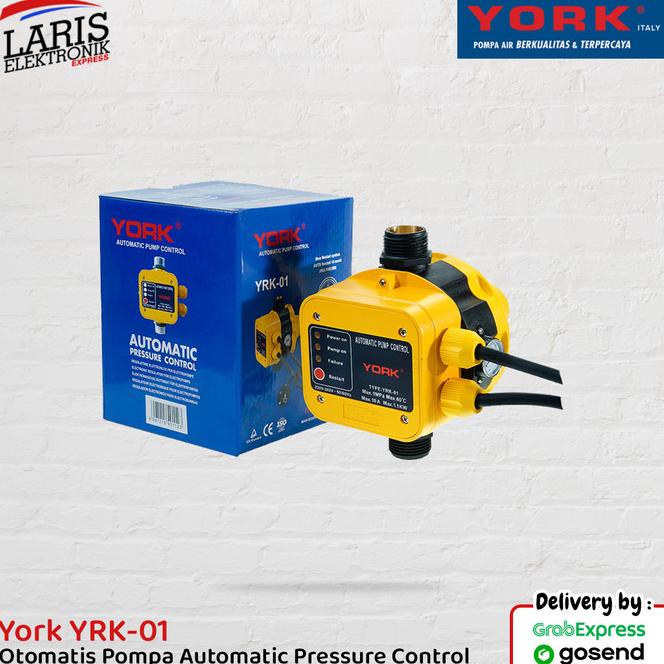 Automatic Press Control"York 0-1" Otomatis Pompa Semi Jet Pump Satelit