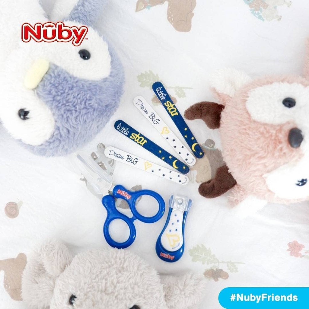 NUBY GROOMING NAIL CARE SET - ALAT MANICURE BAYI / GUNTING KUKU