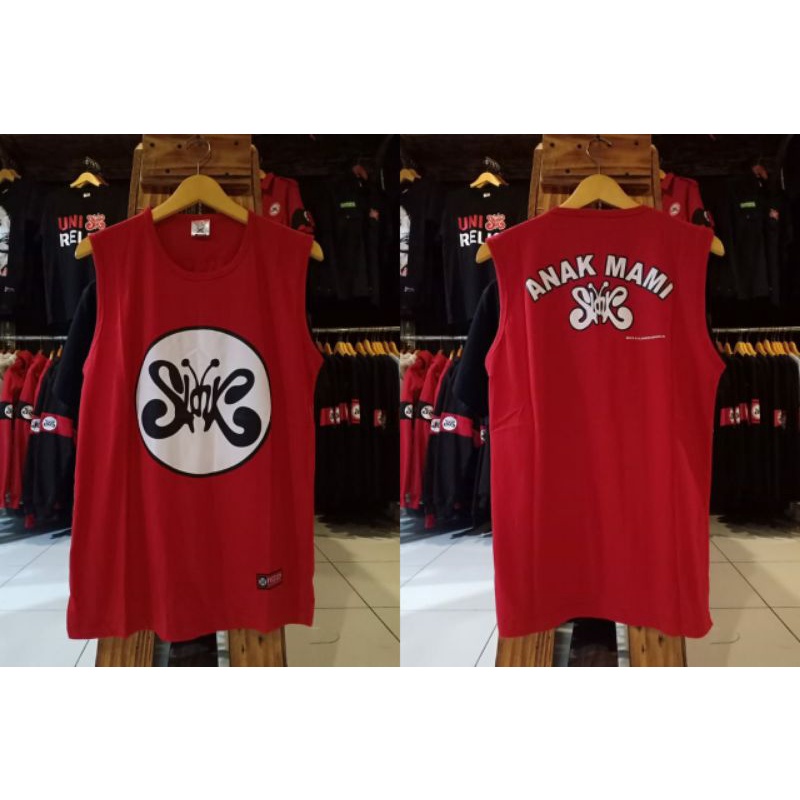 KAOS SINGLET SLANK ANAK MAMI | TSHIRT SLANK ORIGINAL MADE IN POTLOT SLANKERS SLANKY