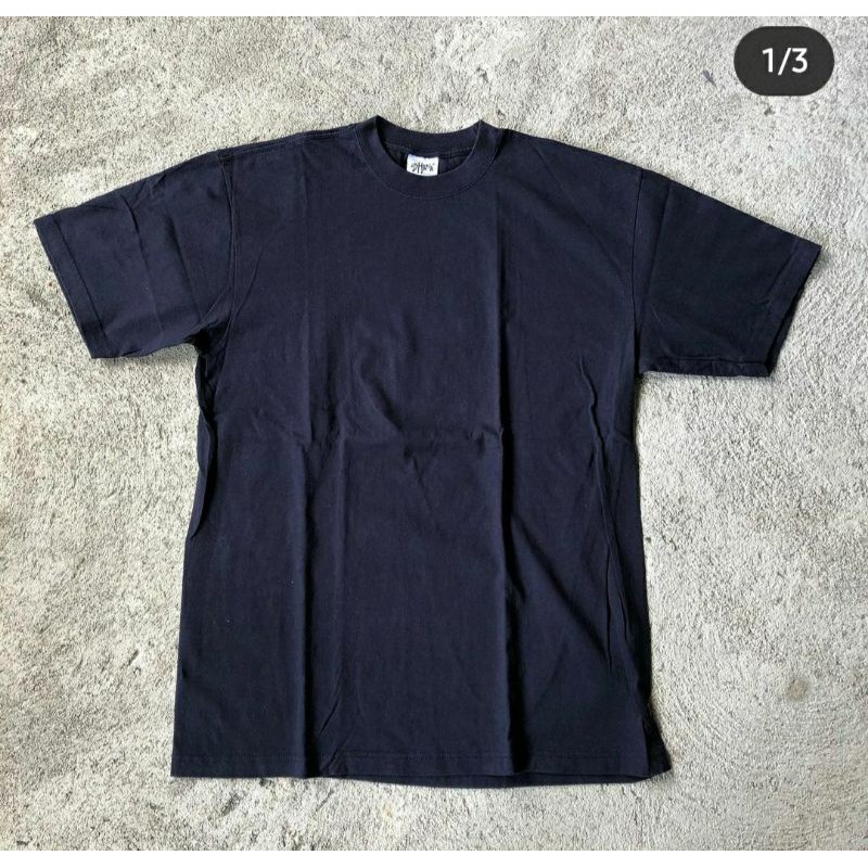 KAOS SHAKA BASIC TEE SECOND T-SHIRT BLACK