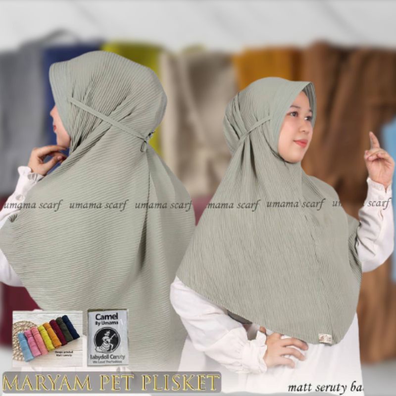 bergo plisket tali pet